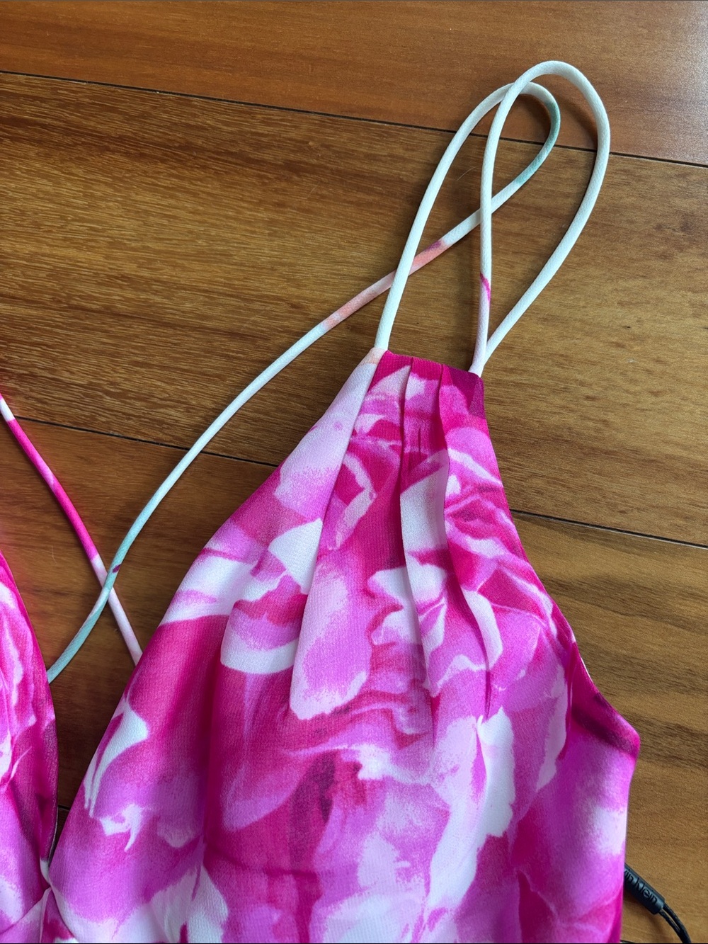 NWT Calvin Klein floral maxi dress - Picture 4 of 13